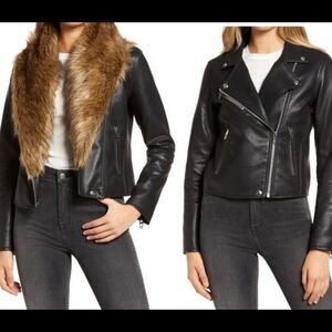 BLANKNYC-Night Fever Faux Leather Moto Jacket